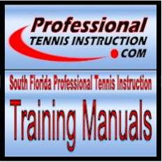 South Florida Professional Tennis Instruction - Training Manuals for the self-taught player.